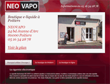 Tablet Screenshot of e-liquide-poitiers.com